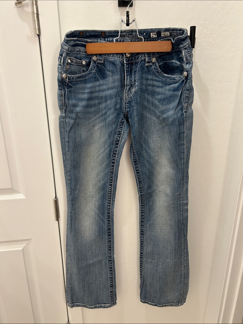 Miss Me Women's Blue Boot Cut Jeans